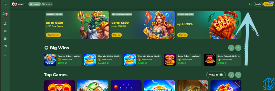 Betsixty casino