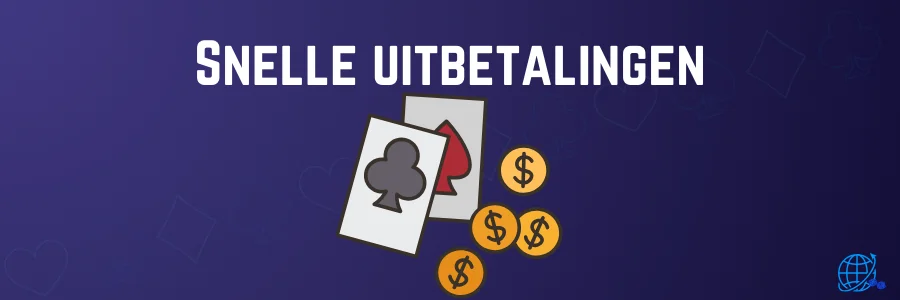 Snelle uitbetalingen per betaalmethode