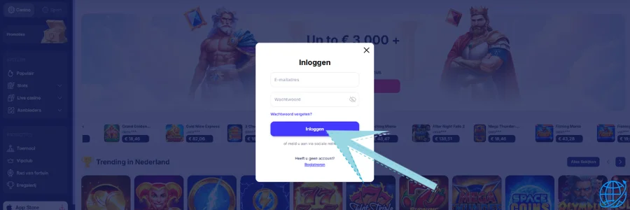 Fortunica casino Login