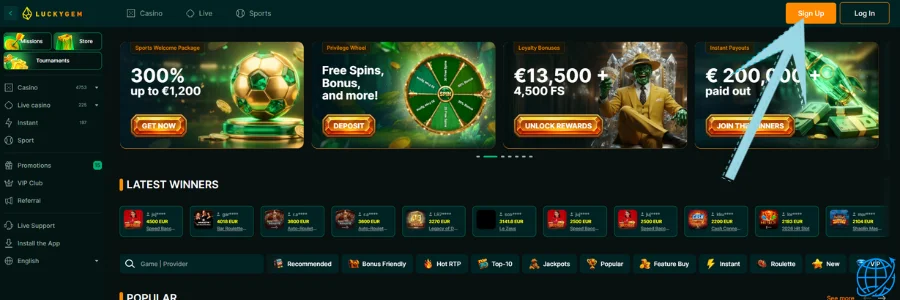 LuckyGem casino