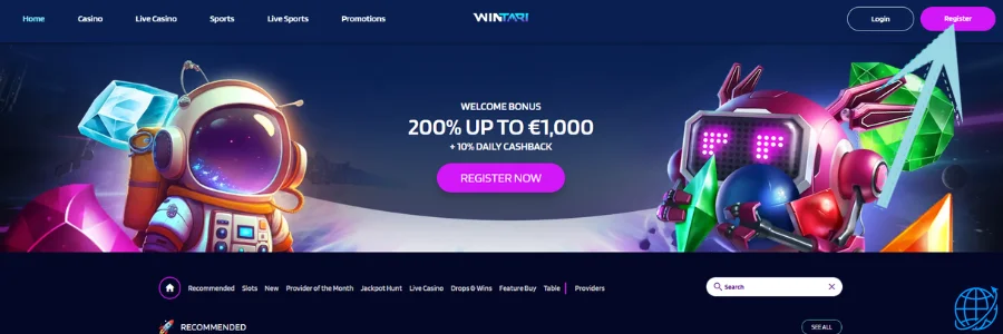 Wintari casino