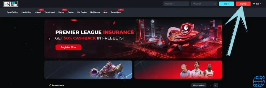 BetRide casino