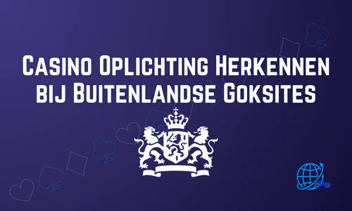 Casino Oplichting Herkennen bij Buitenlandse Goksites