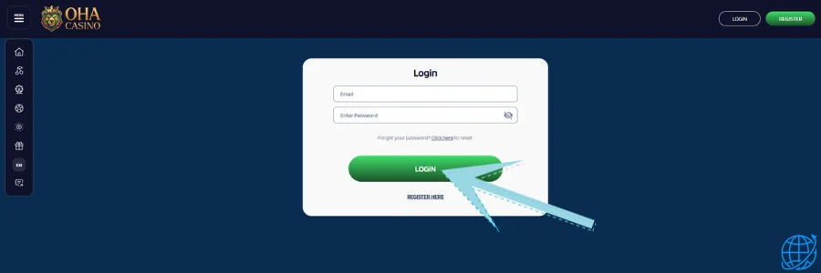 Oha casino Login