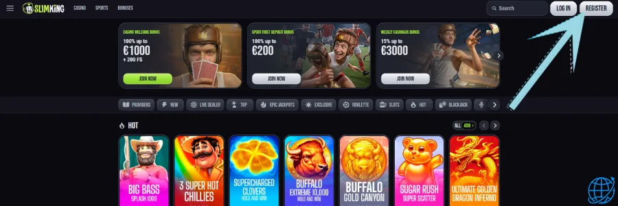 Slimking casino