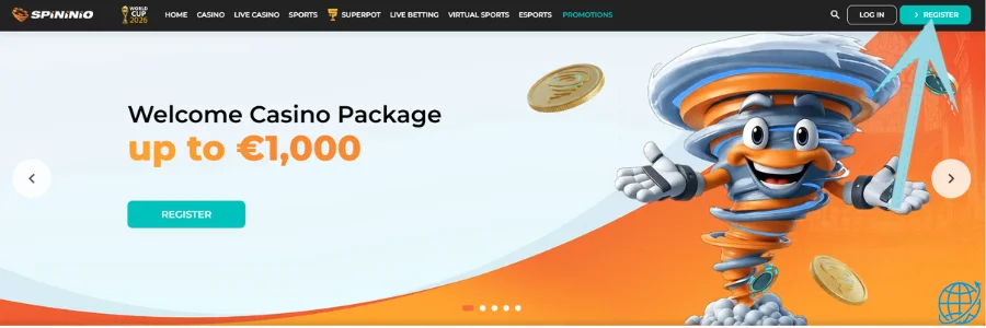 Spininio casino