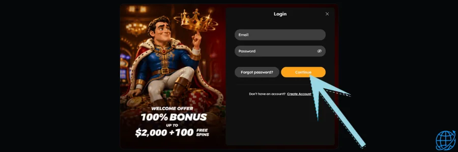 VegasNova casino Login